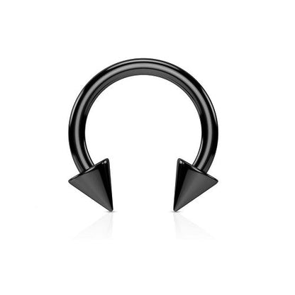 Last Chance Packs - Circular Barbell - Blackline With Spikes