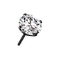PARTS - TITANIUM - Threadless Prong-Set Gems