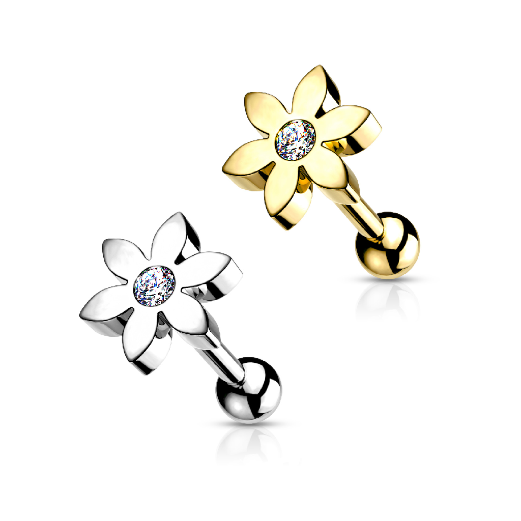 Cartilage - Flower Solitaire Gem