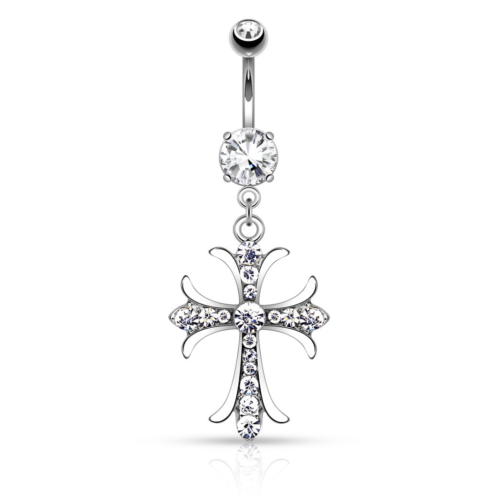 Belly Ring - Celtic Cross