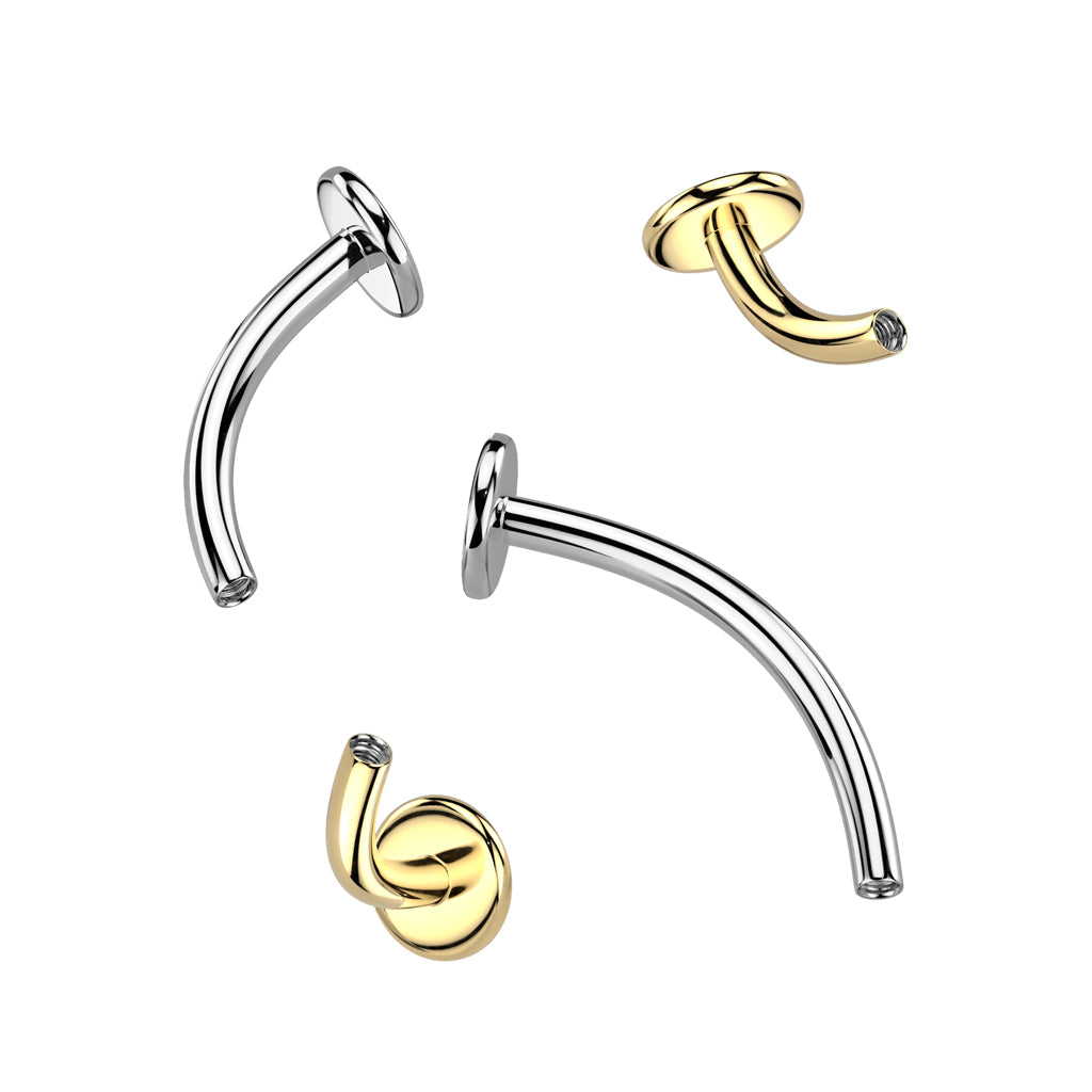 PARTS - TITANIUM IT Curved With Disk