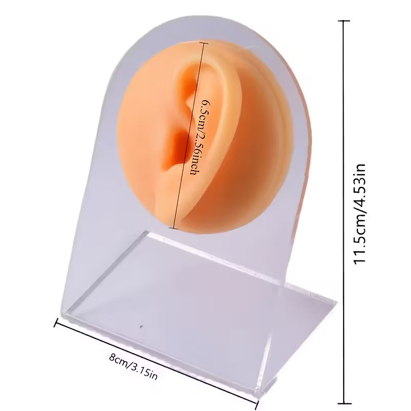 Display - Silicone Left Ear