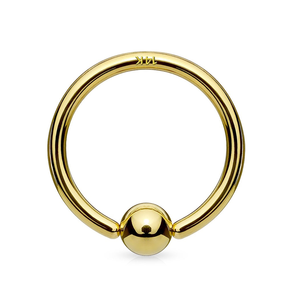 Nose Hoops - 14 Karat Gold