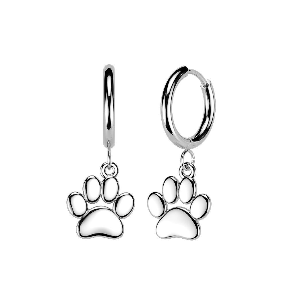 Earrings - Hoop Paw