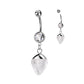 Belly Ring - Semi Precious Stone Dangle