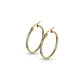 Earrings - Round Hoops