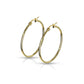 Earrings - Round Hoops