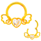 Segment Ring - Heart Filigree