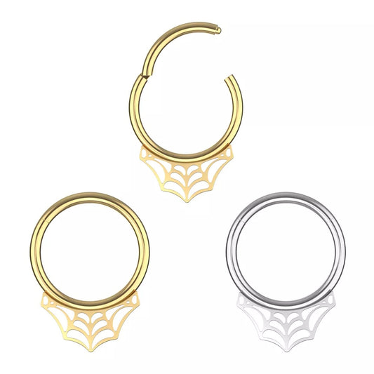 Segment Ring - TITANIUM - Spiderweb