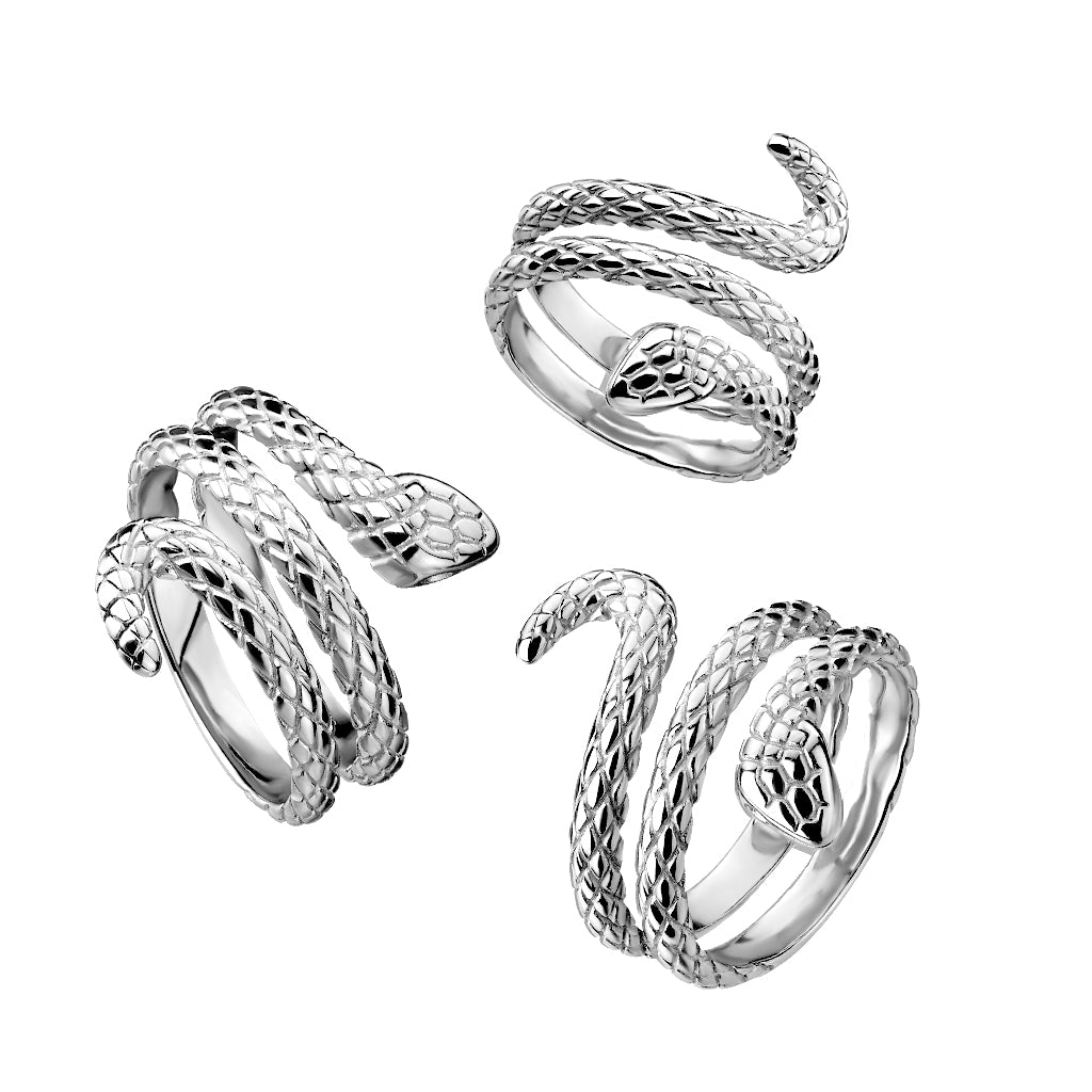 Rings - Coiled Snake