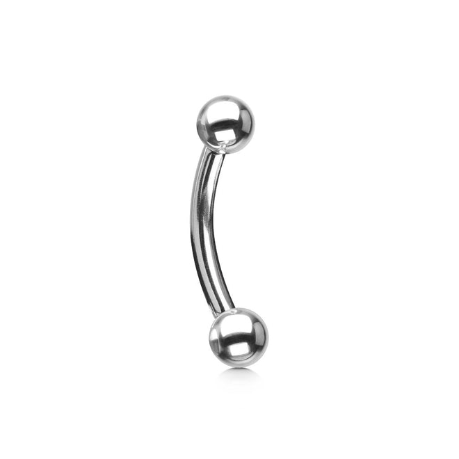 Curved Barbell - Surgical Steel