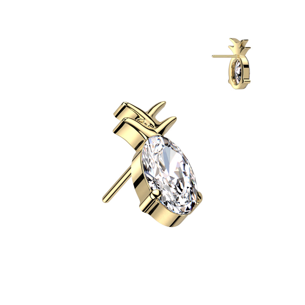 PARTS - TITANIUM - Threadless Pineapple