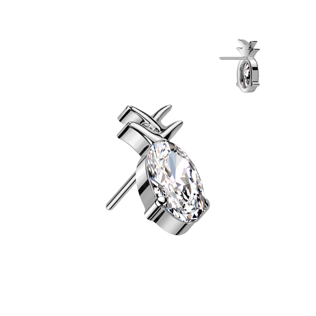 PARTS - TITANIUM - Threadless Pineapple