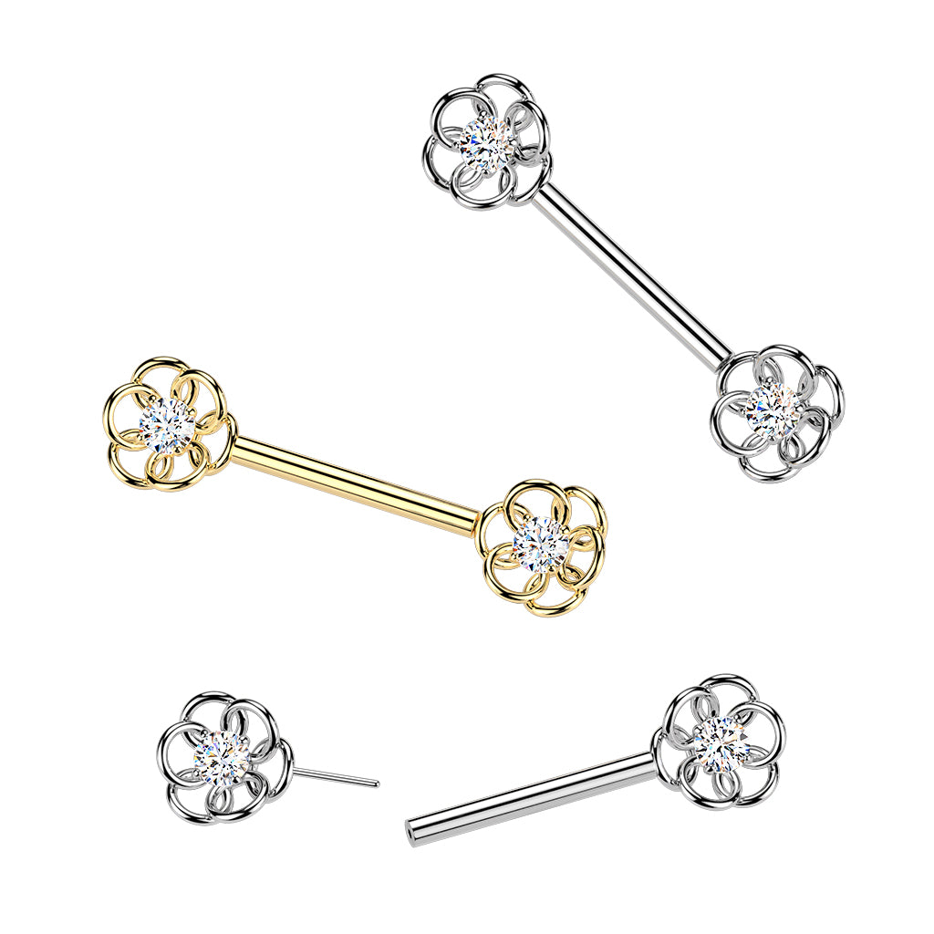 Nipple - Threadless Flower