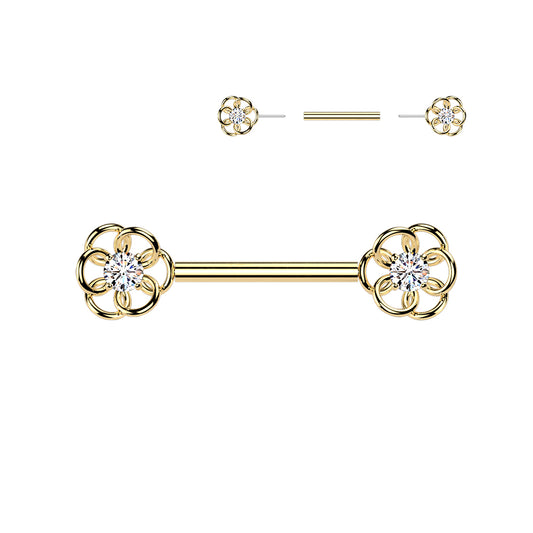 Nipple - Threadless Flower