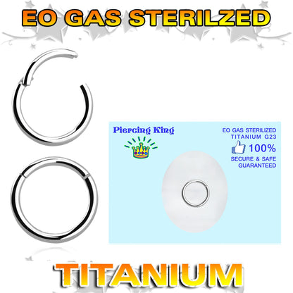 Pre-Sterilized - TITANIUM - Hinged Segment