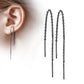 Earrings - Chain with 2 Bars