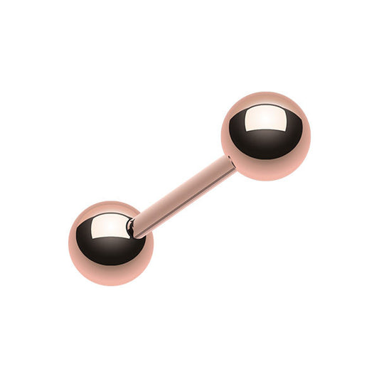 Barbells - Rose Gold Plated