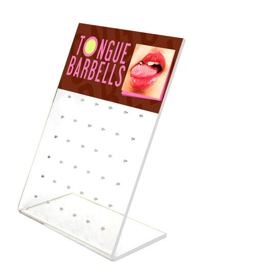 Display - Acrylic Stand With 36 Holes (Tongue)