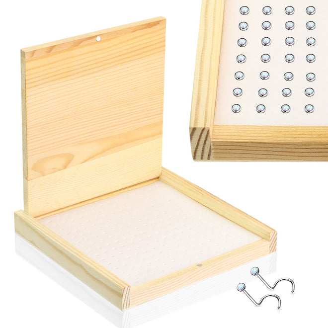 Display - Wooden Nose Ring Tray