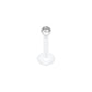 Labrets - Bio Labret With Push-In Gem