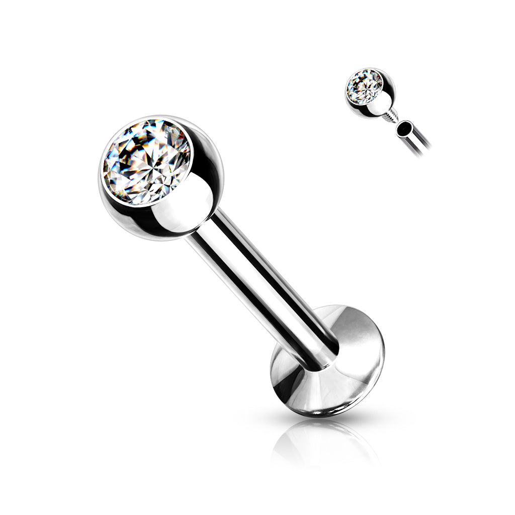 Labrets - IT With 2.5mm Jewelled Ball