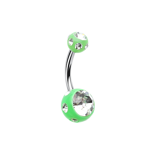 Belly Ring - 7 Gem
