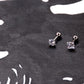 Cartilage - Round Prong-Set Gem 18g