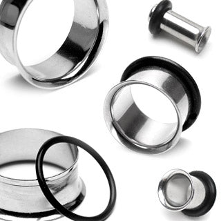 Tunnels / Plugs - Surgical Steel Single Flare Tunnels