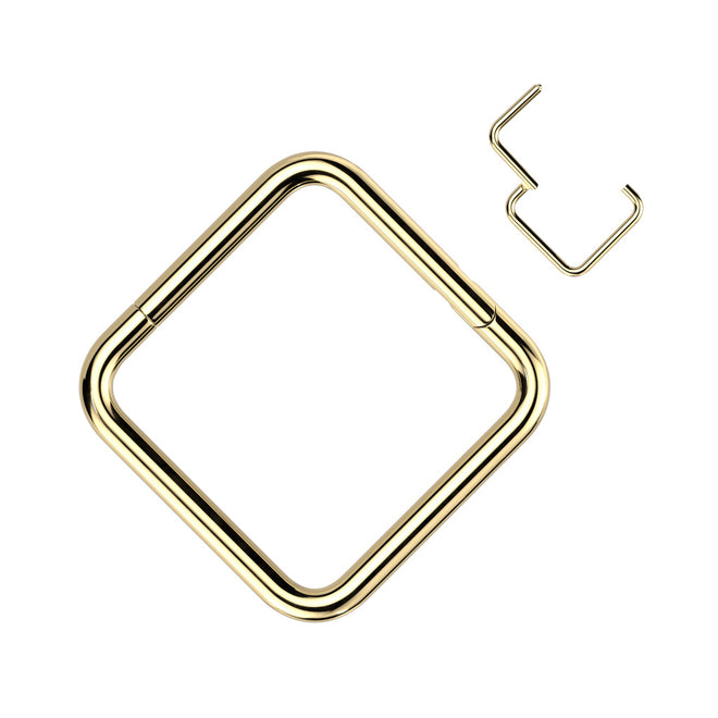 Segment Ring - TITANIUM Hinged Square