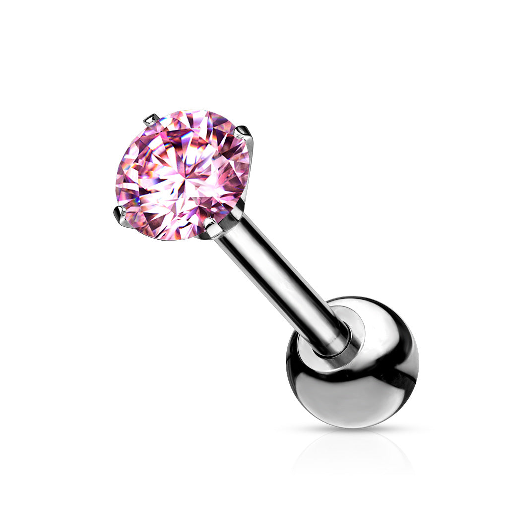 Cartilage - TITANIUM - Round Gem