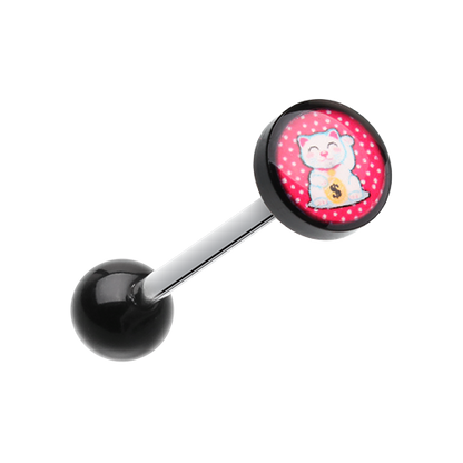Barbells - Tongue Acrylic Logo
