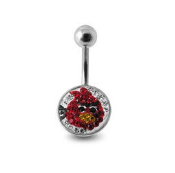 Belly Ring - Tiffany Steel Back Angry Birds