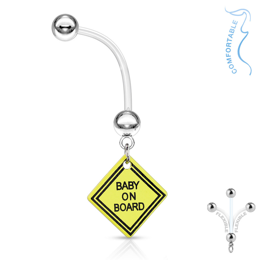 Belly Ring - Pregnancy Baby On Board
