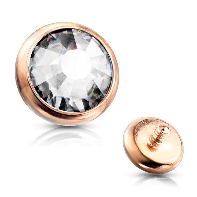 PARTS - IT Jewelled Disk Rose Gold