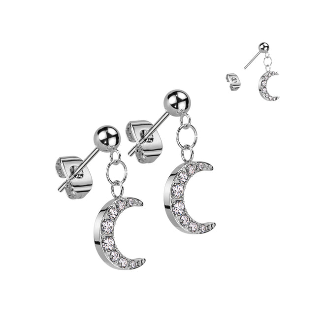 Earrings - Crescent Moon