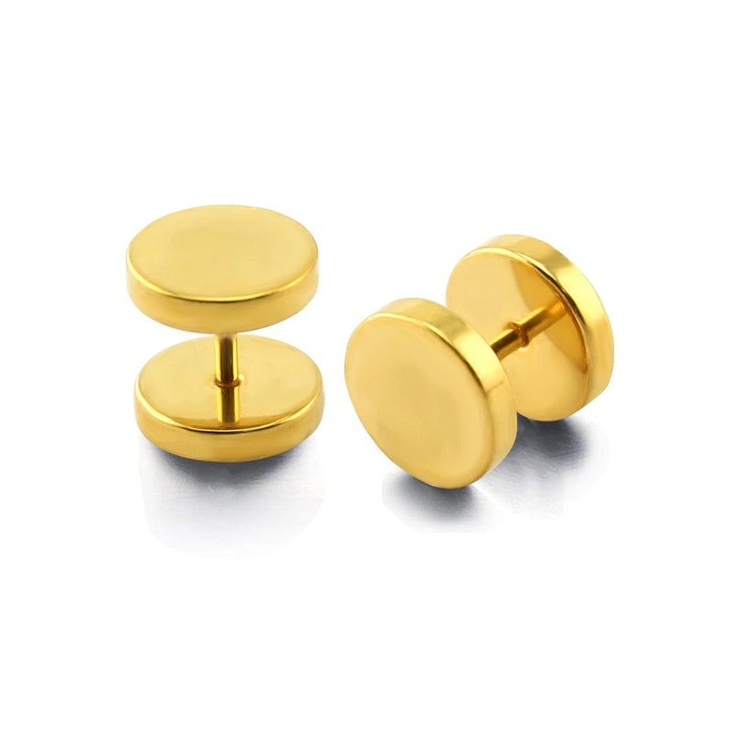 Faux Plugs - Gold Plated