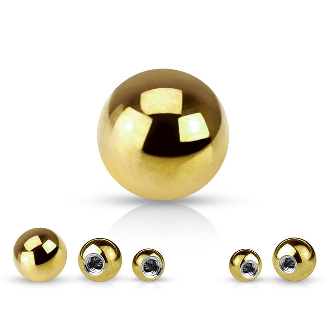 PARTS - Gold Plated or Rose Gold Balls