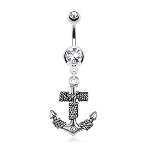 Belly Ring - H Anchor