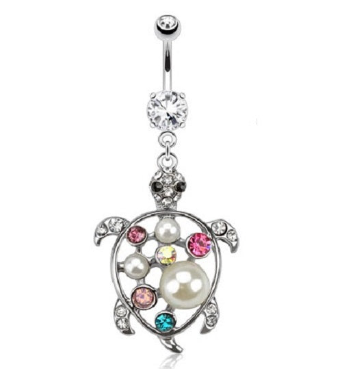 Belly Ring - H Turtle