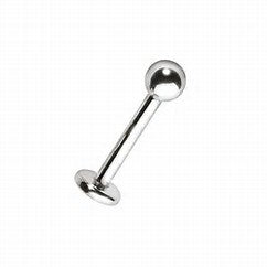 Surgical steel labret jewellery