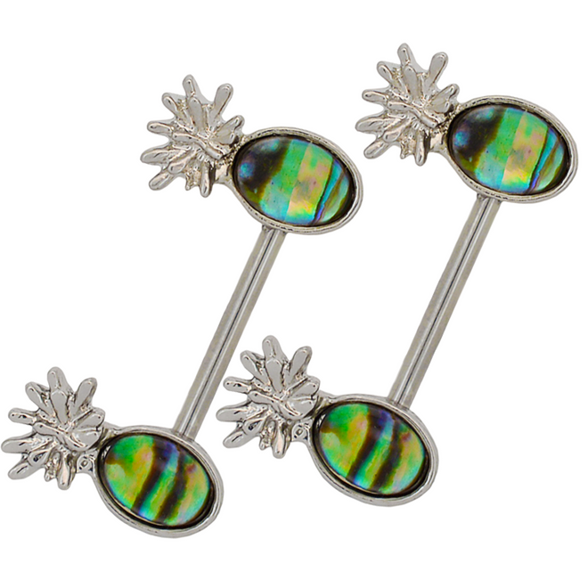 Fire opal 2025 nipple rings