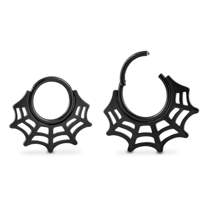Segment Ring - TITANIUM Spiderweb